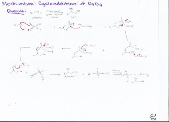 Cycloaddition of Osmium Tetroxide